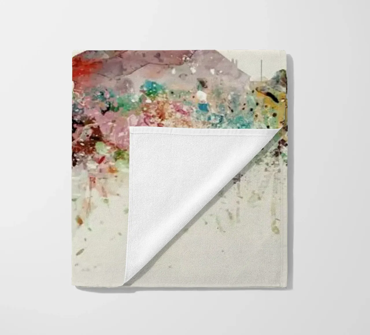 Hamburg beach towel by Brian Buckley