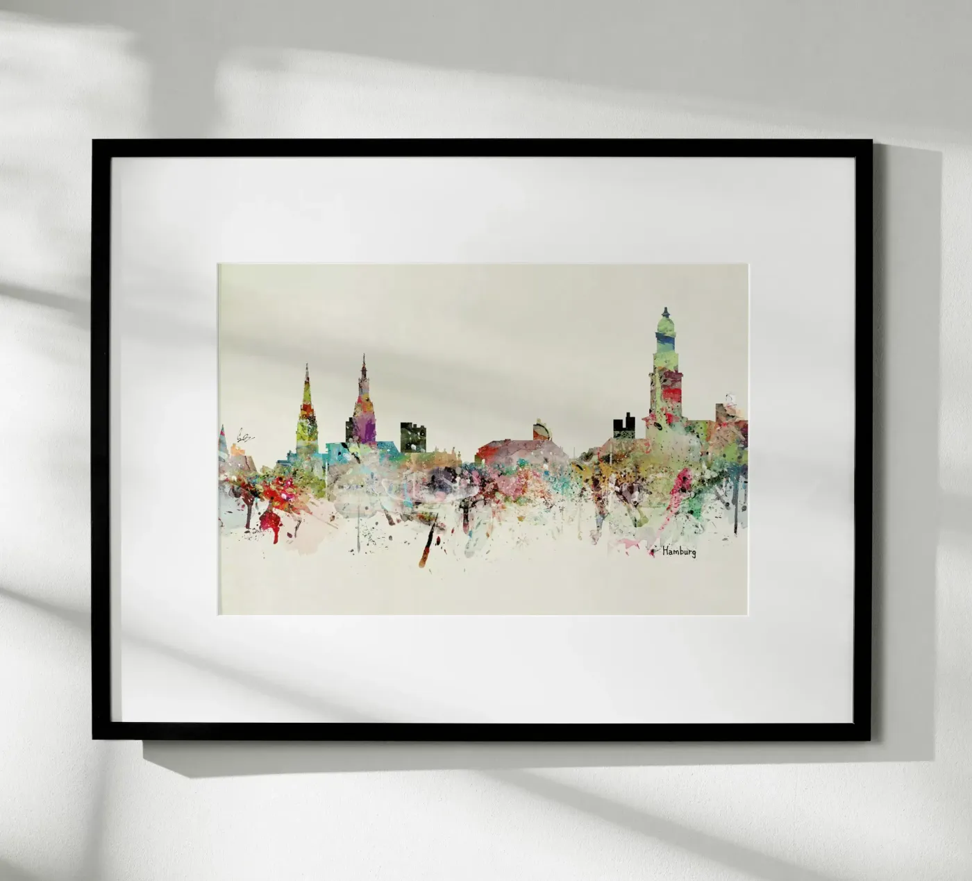 Hamburg poster da Brian Buckley