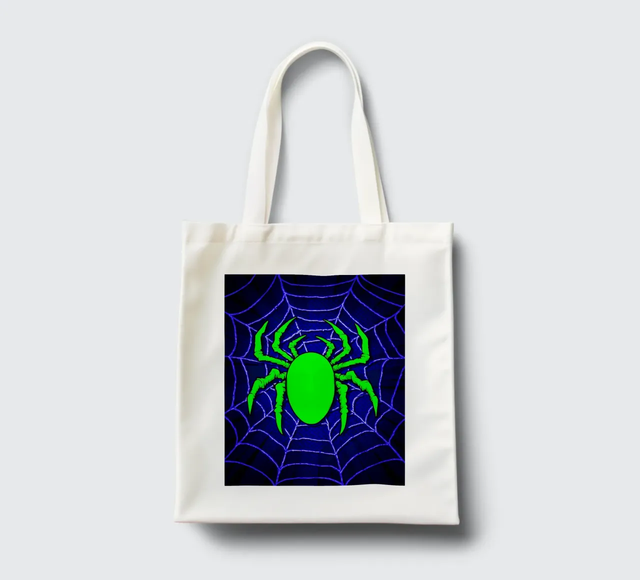 Ragno - Pop Art borsa in juta da ColorCrash Gallery