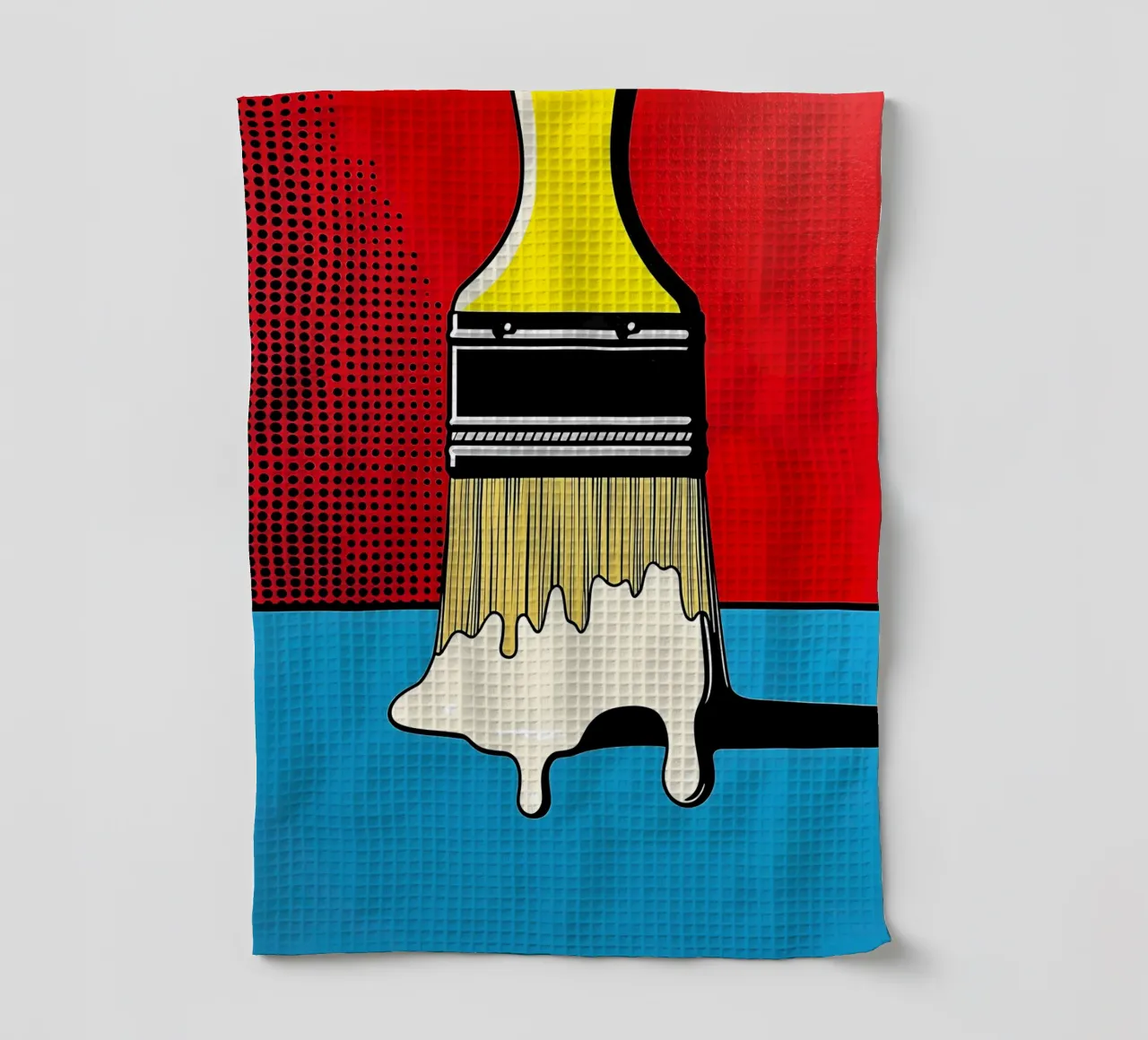 Pennello - Pop Art canovaccio da cucina da ColorCrash Gallery