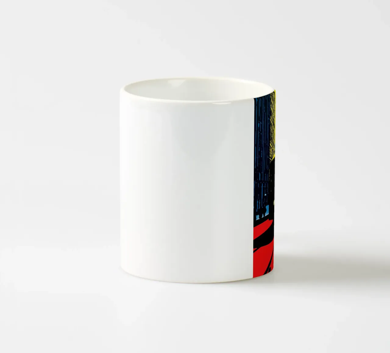 Tram - Pop Art tazza in ceramica da ColorCrash Gallery