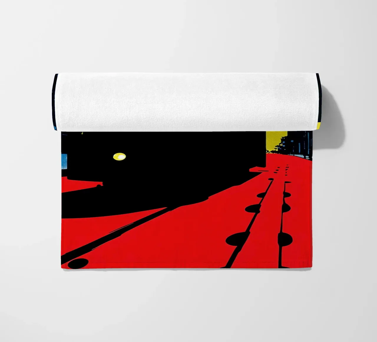 Tram - Pop Art telo mare da ColorCrash Gallery