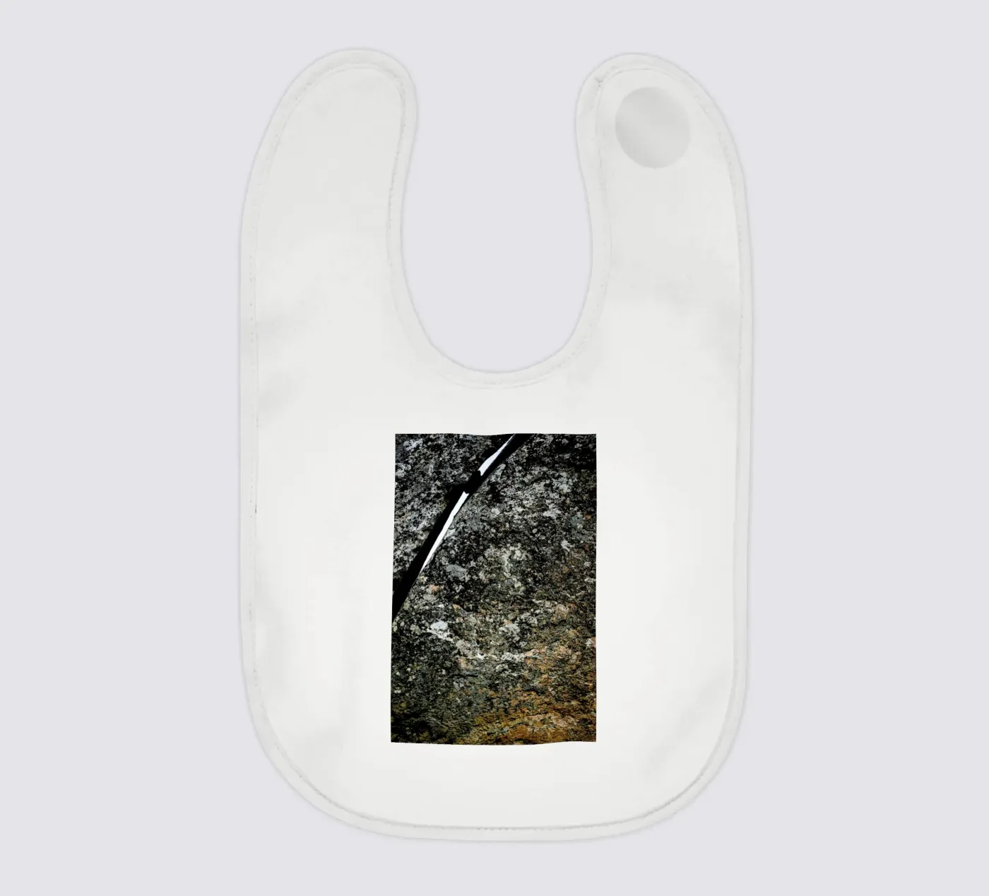 Squeeze baby bib by Shot By Clint