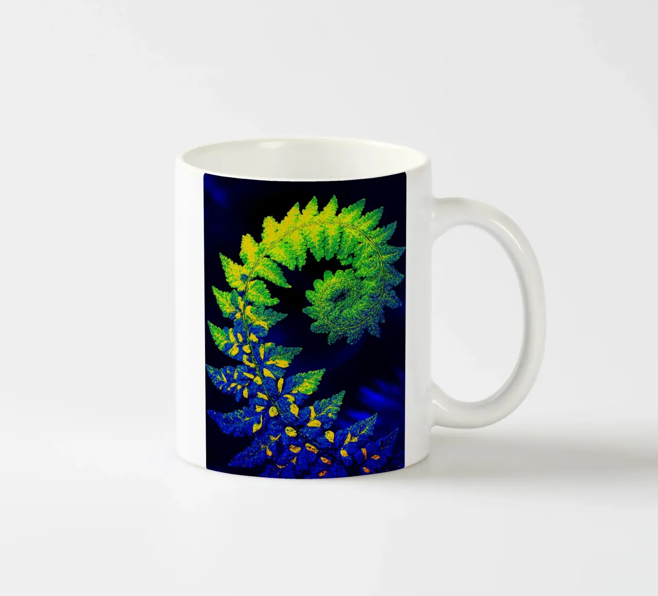 Felce - Pop Art tazza in ceramica da ColorCrash Gallery
