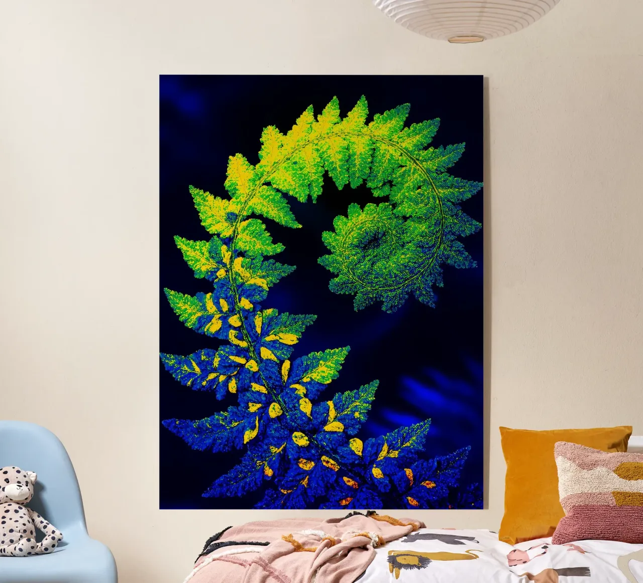 Felce - Pop Art plexiglass da ColorCrash Gallery