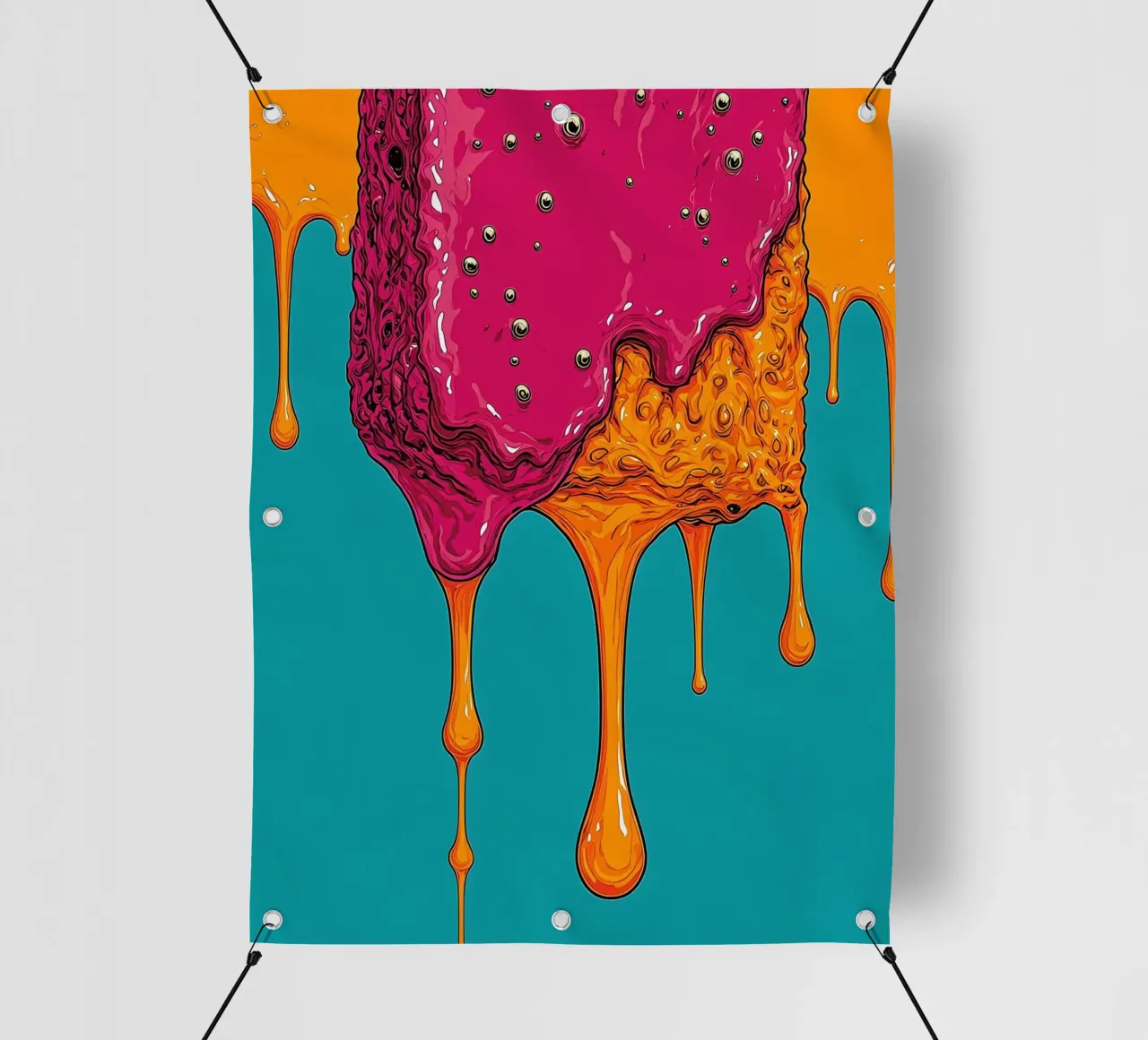 Melting Chocolate - Pop Art pvc cover by ColorCrash Gallery