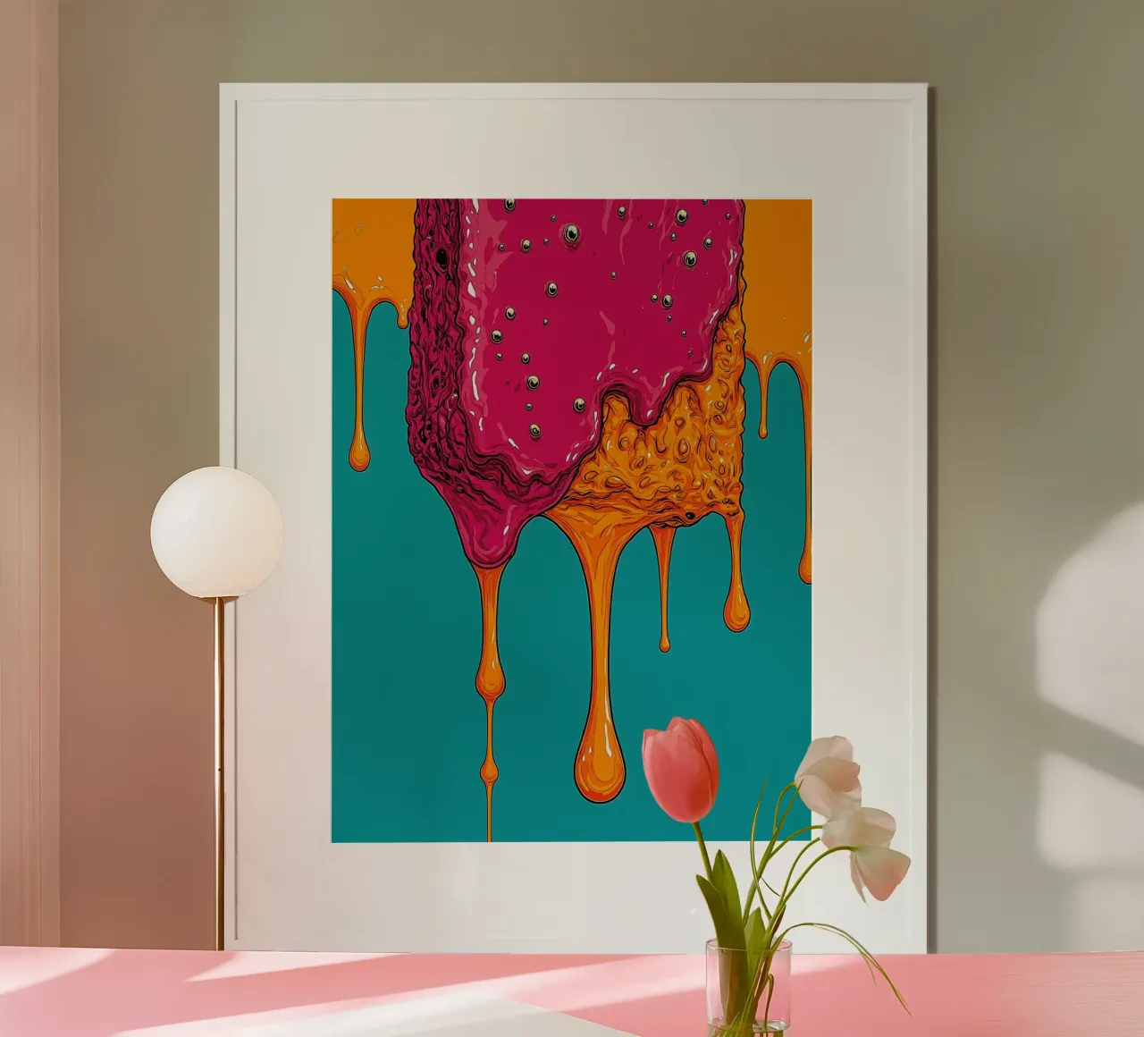 Melting Chocolate - Pop Art hahnemühle by ColorCrash Gallery