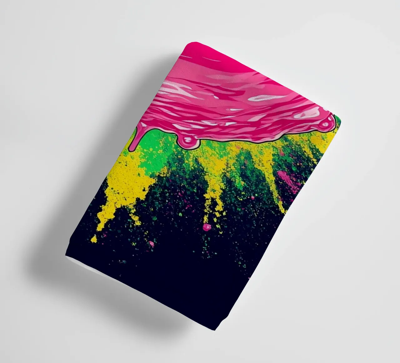 Rosa Bubble Pop - Pop Art asciugamano da bagno da ColorCrash Gallery