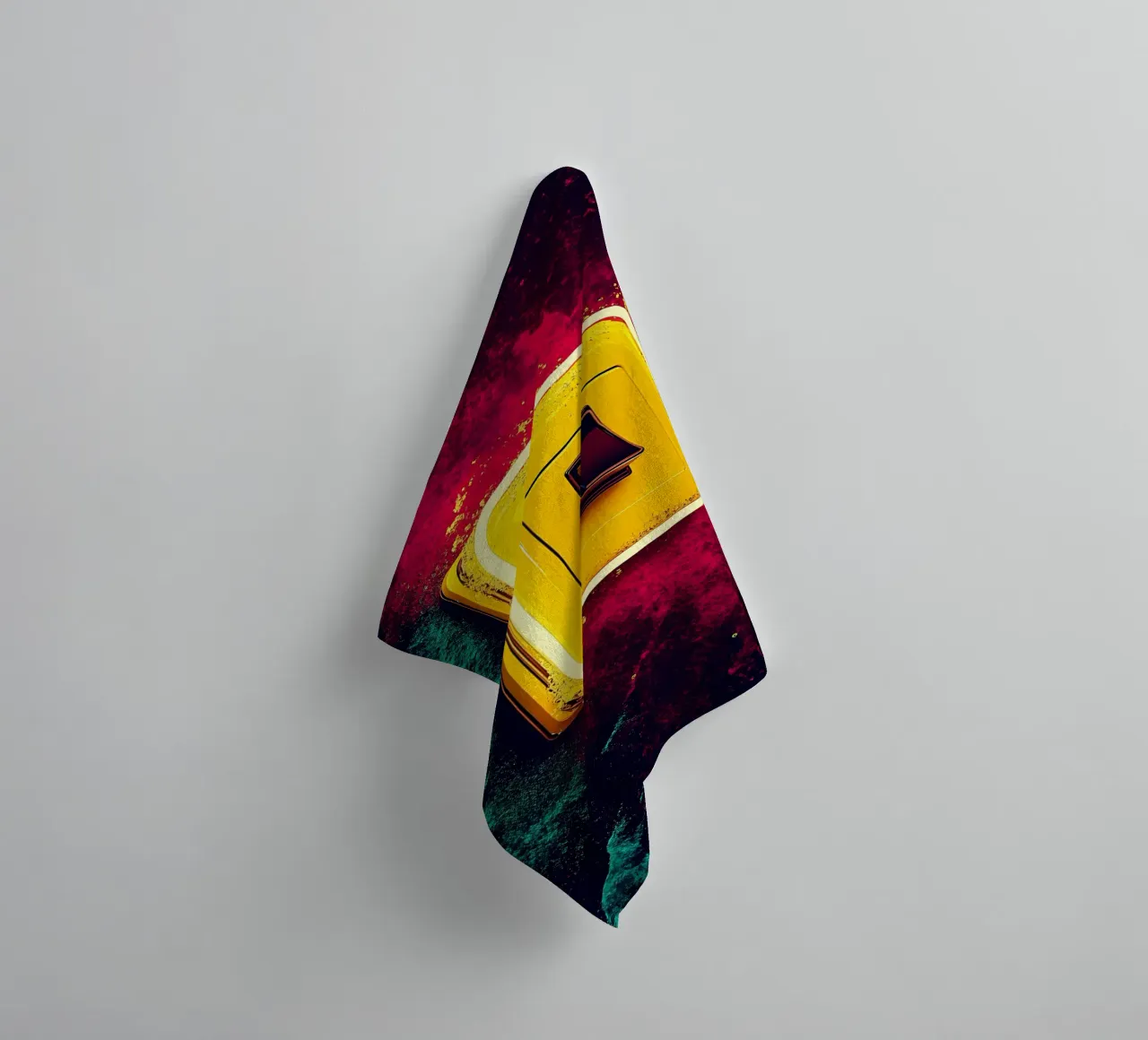 Light Switch - Pop Art towel by ColorCrash Gallery
