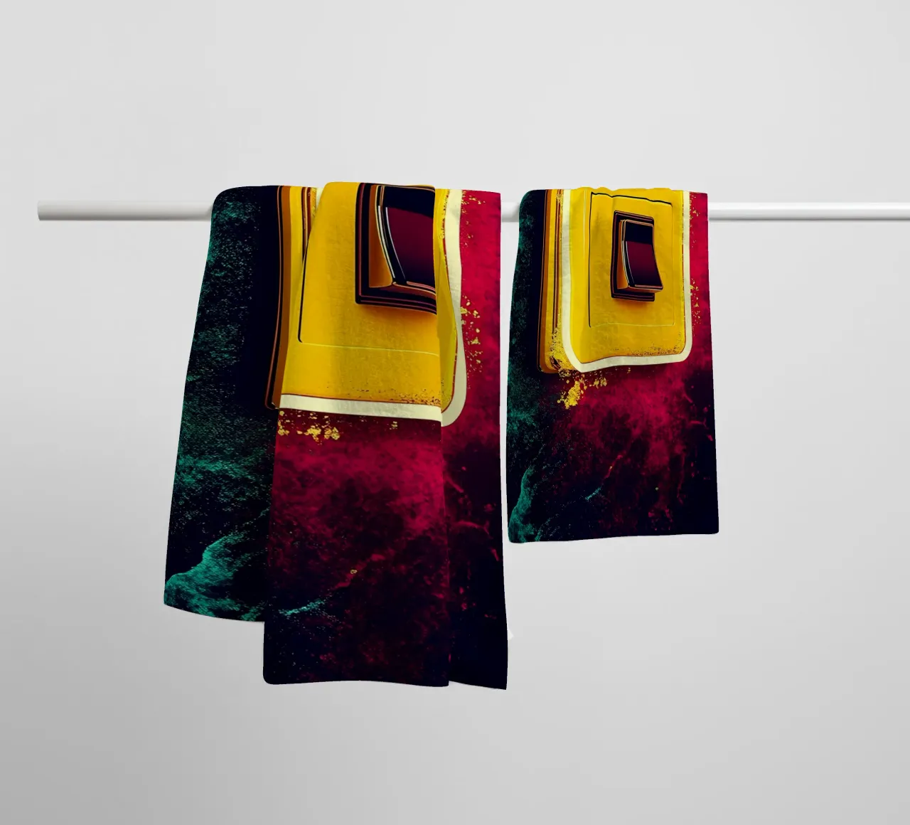 Light Switch - Pop Art towel by ColorCrash Gallery