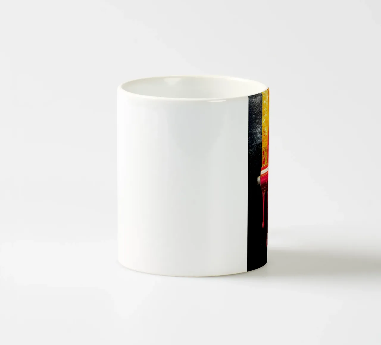 Rullo di vernice - Pop Art tazza in ceramica da ColorCrash Gallery