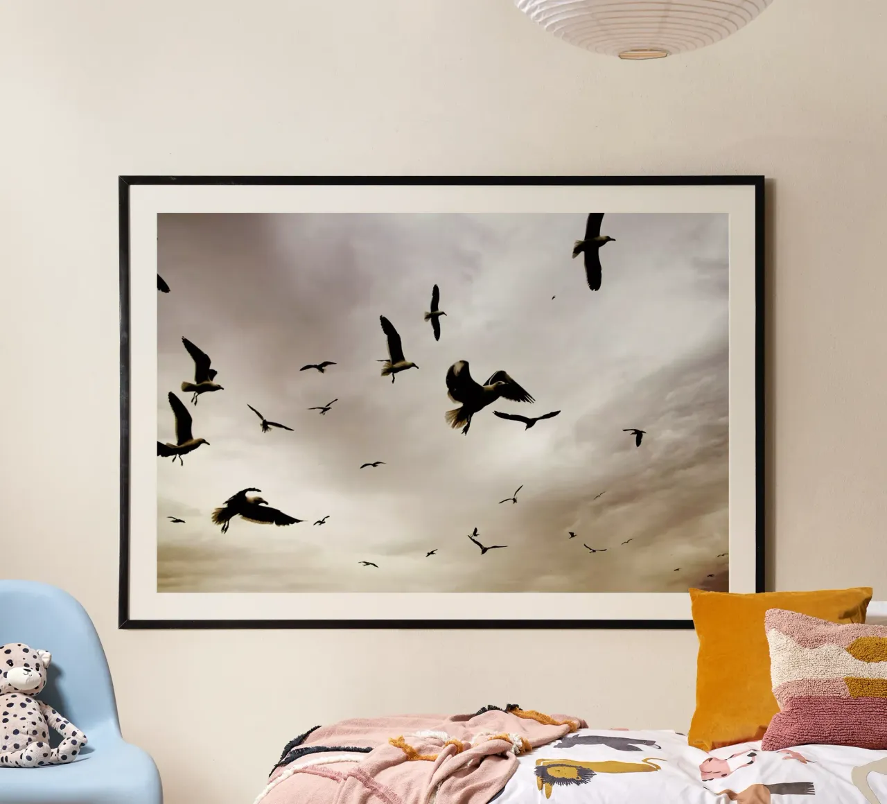 Flight & Freedom poster con telaio in plastica da Shot By Clint
