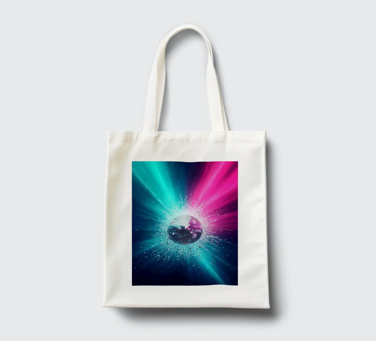 Colorful Disco Ball- Pop Art tote bag by ColorCrash Gallery