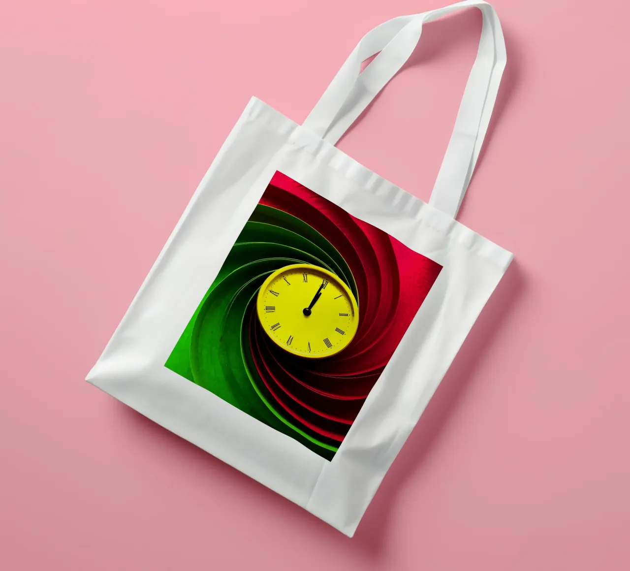 Clock - Pop Art tote bag by ColorCrash Gallery