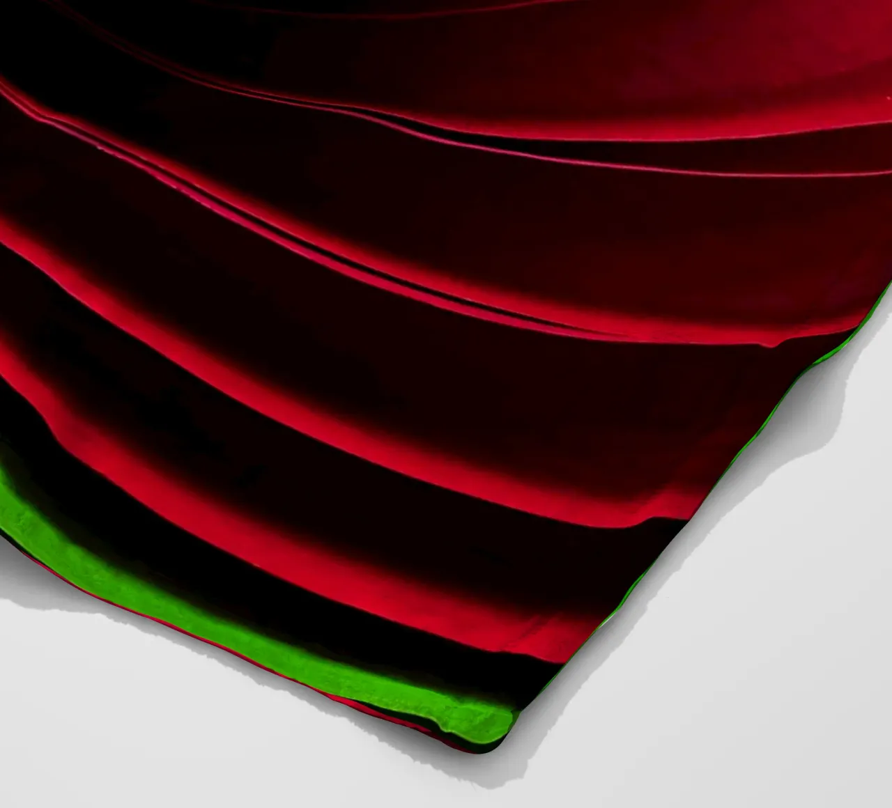 Uhr - Pop Art Fleecedecke von ColorCrash Gallery