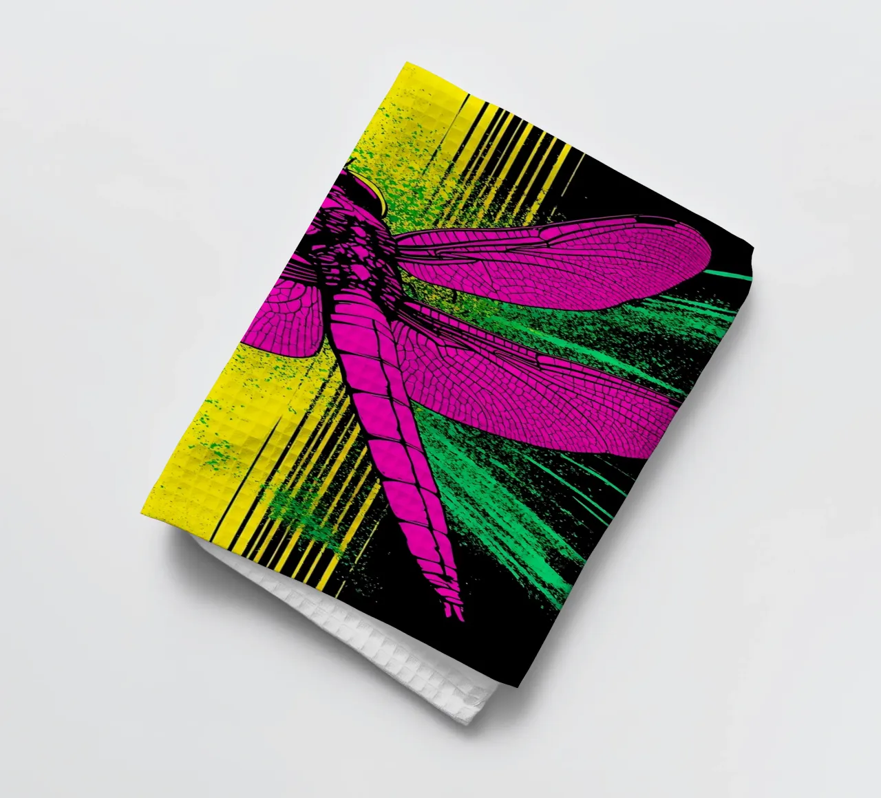 Libellula - Pop Art canovaccio da cucina da ColorCrash Gallery