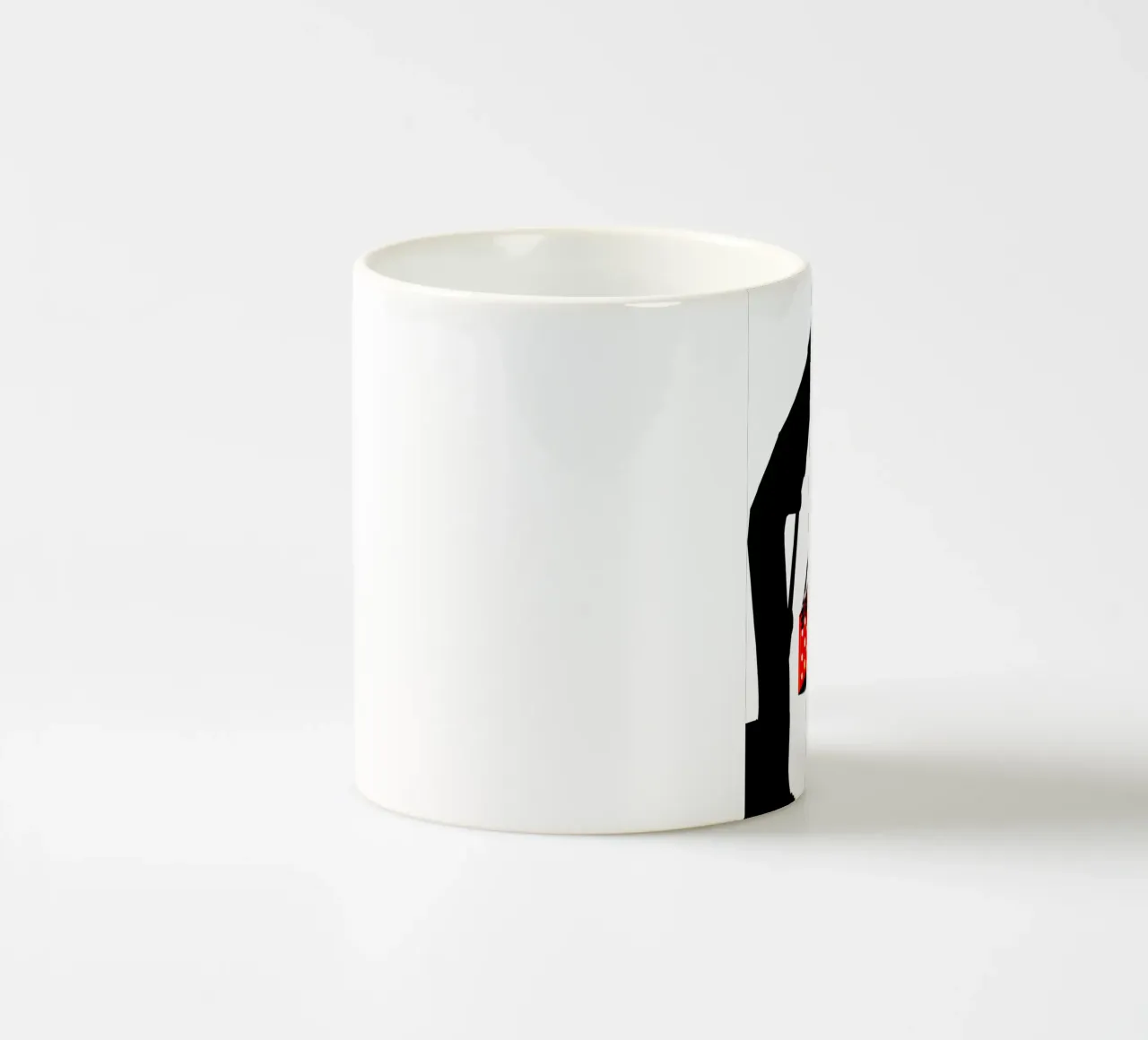 Sollevamento di una gru - Pop Art tazza in ceramica da ColorCrash Gallery
