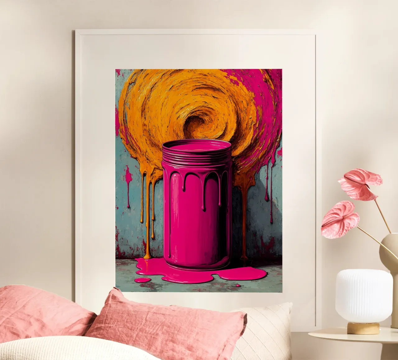Barattolo di vernice - Pop Art poster da ColorCrash Gallery