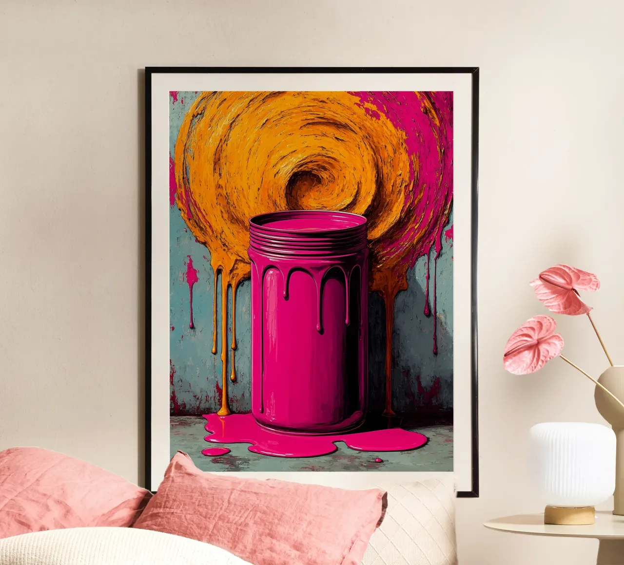 Barattolo di vernice - Pop Art poster da ColorCrash Gallery
