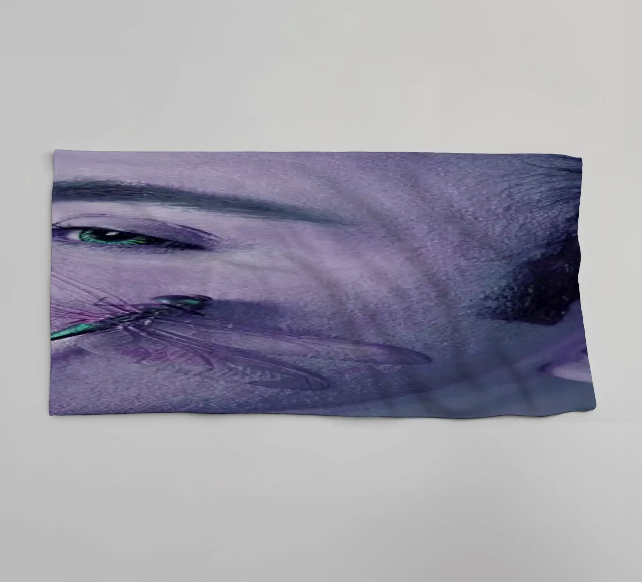 Dragon Fly towel by Lara Zankoul