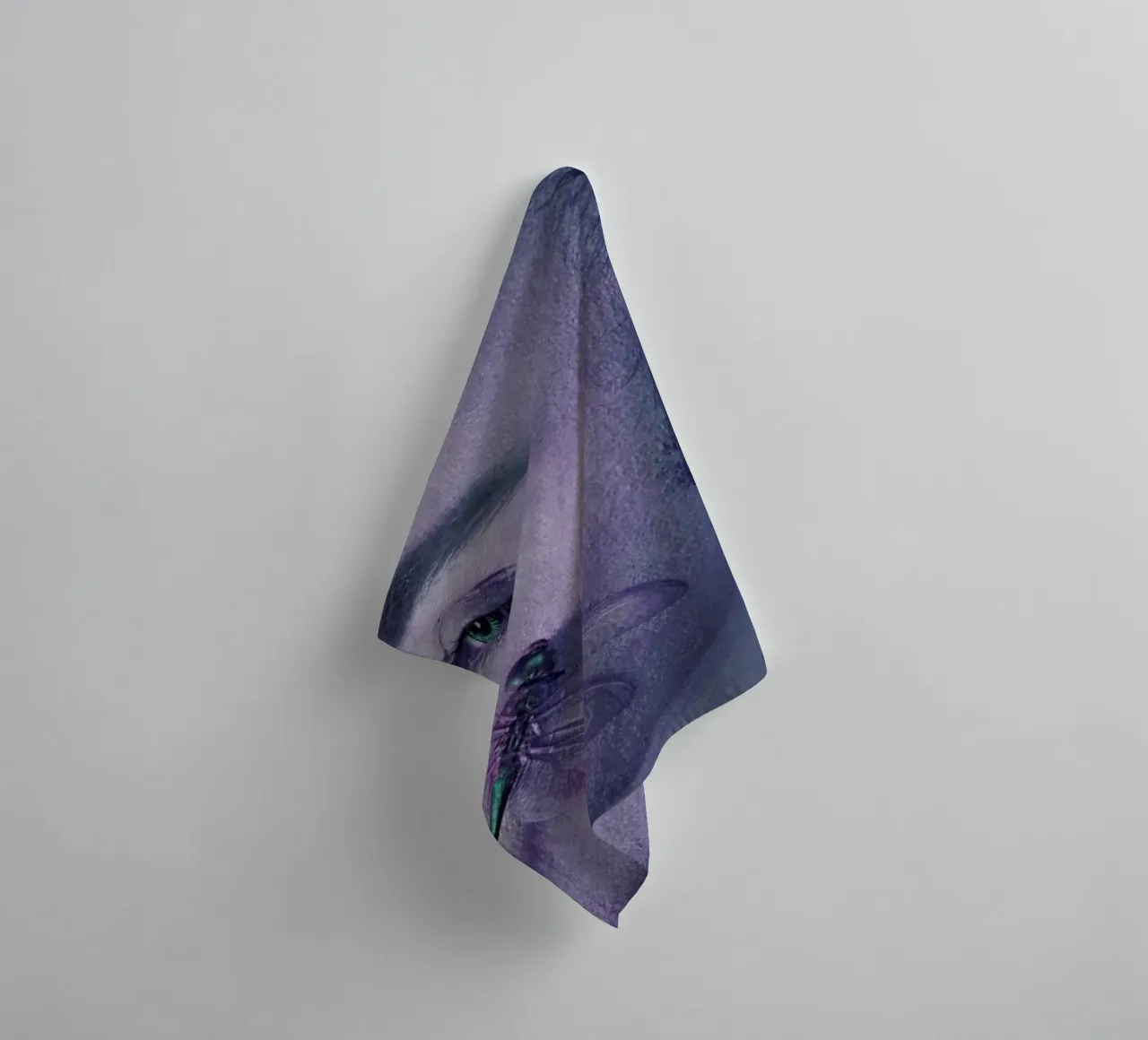 Dragon Fly towel by Lara Zankoul