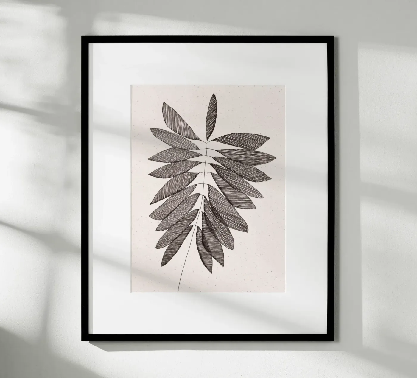 Black Leaflover 08 poster da Leaflover