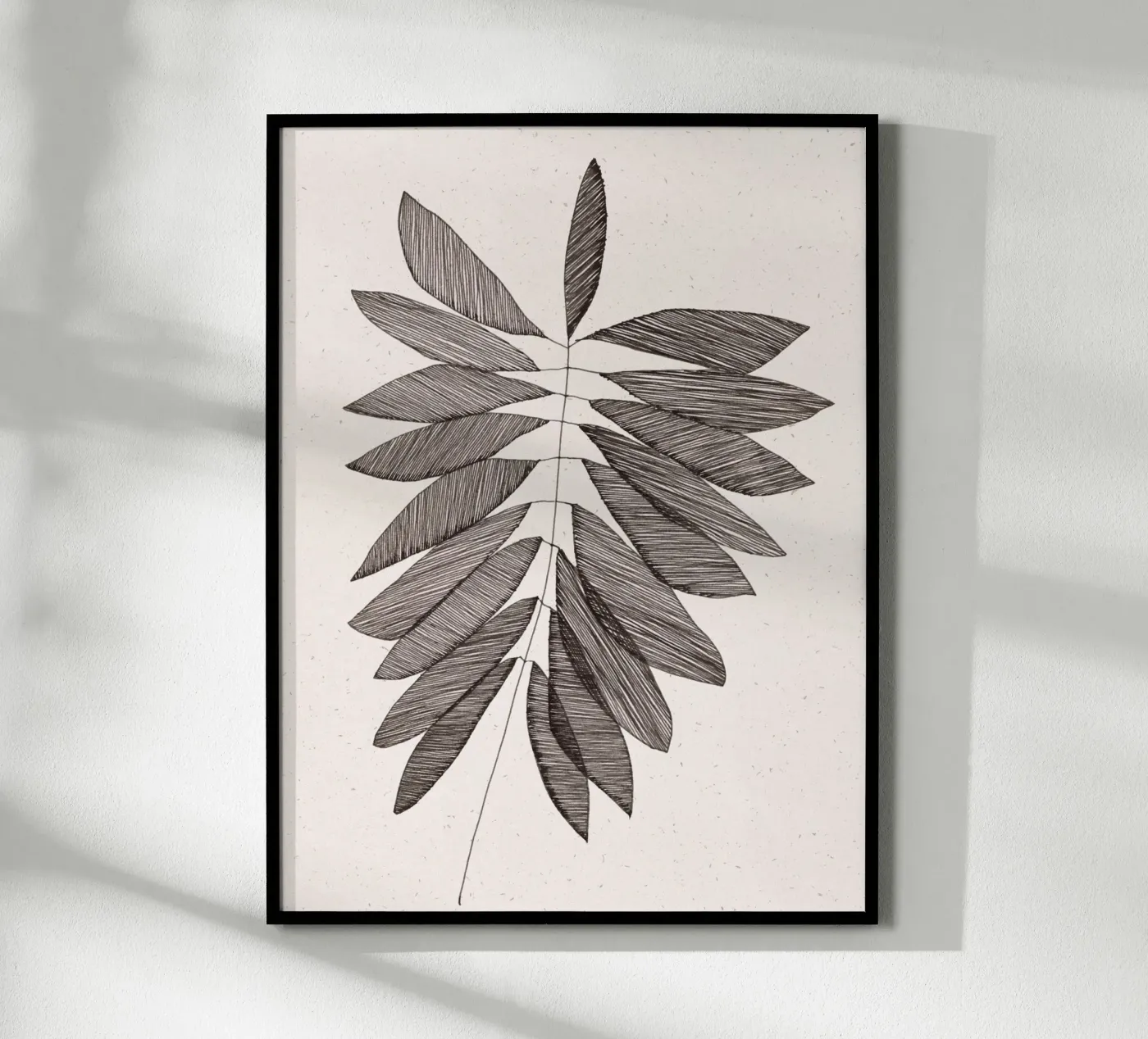 Black Leaflover 08 poster da Leaflover