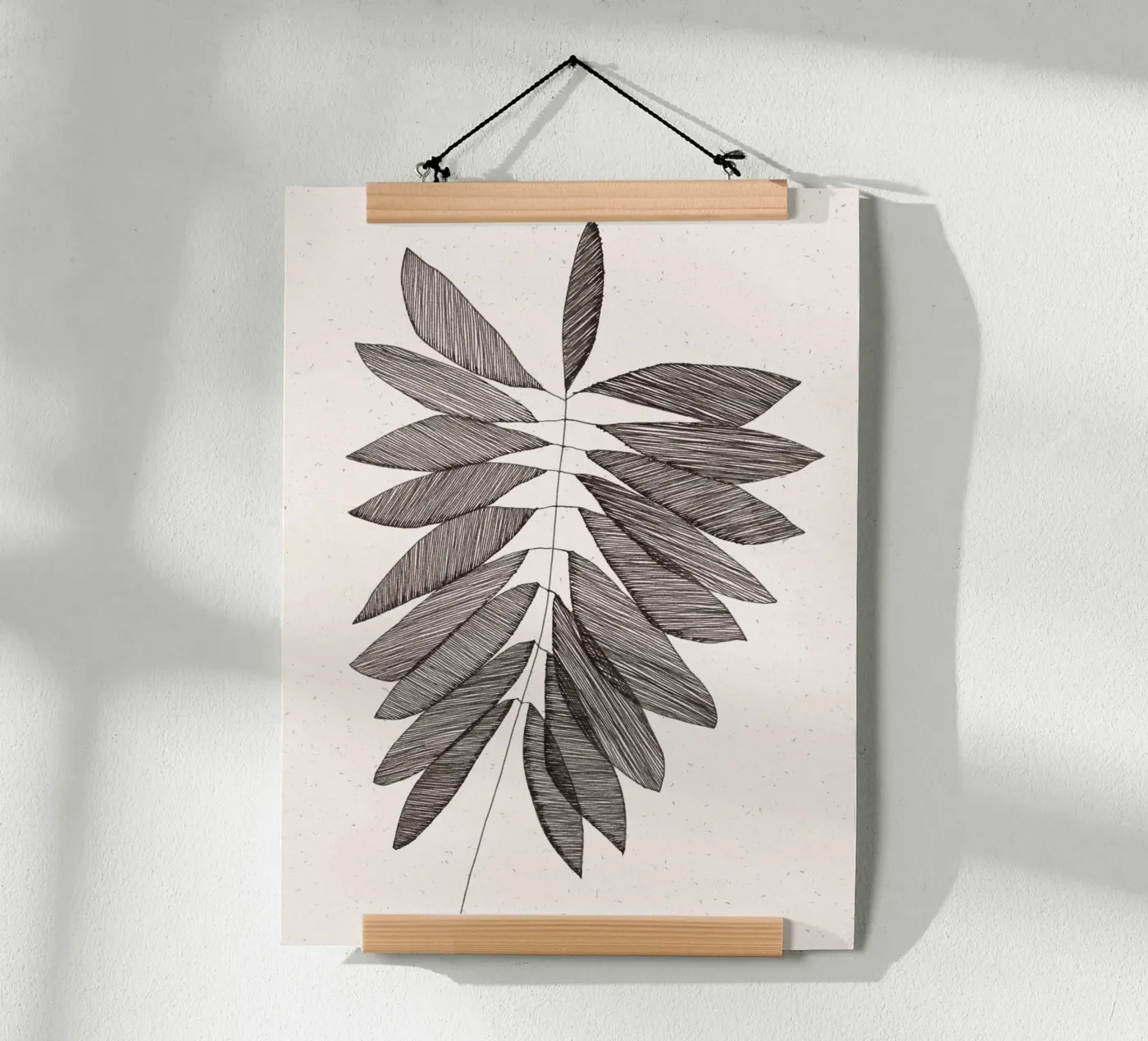 Black Leaflover 08 poster da Leaflover