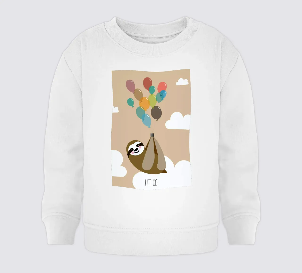 Let Go felpa neonato da Sabrina Ziegenhorn