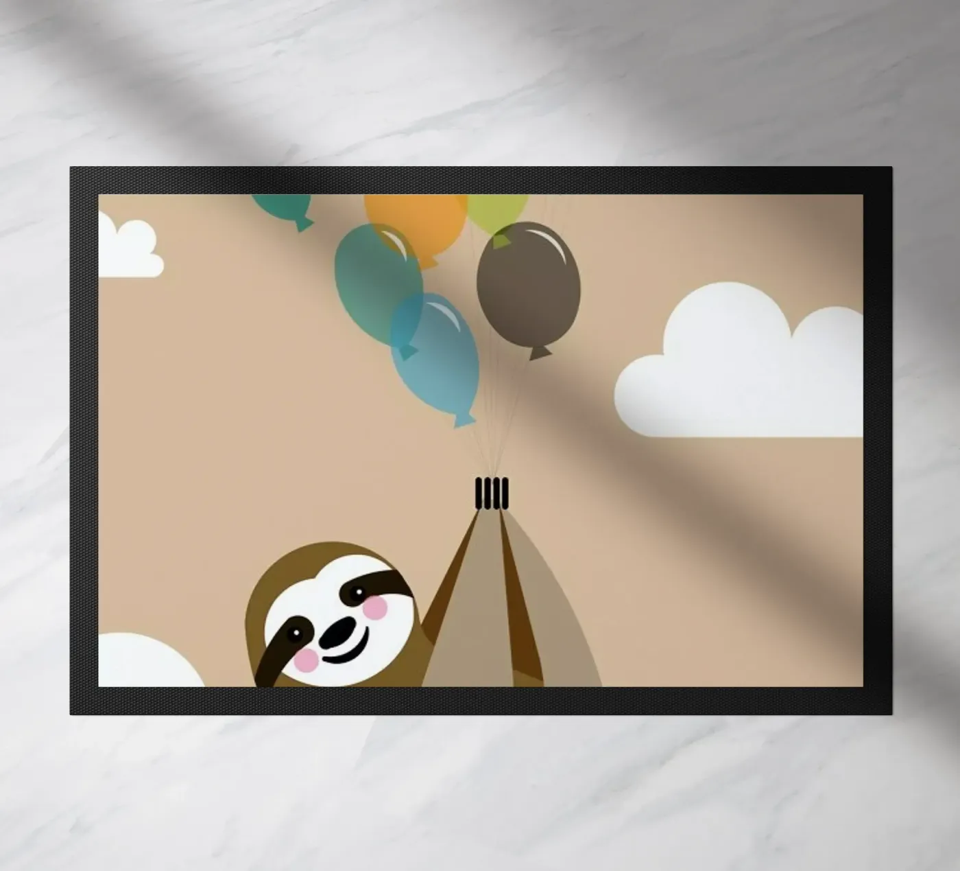 Let Go deurmat van Sabrina Ziegenhorn