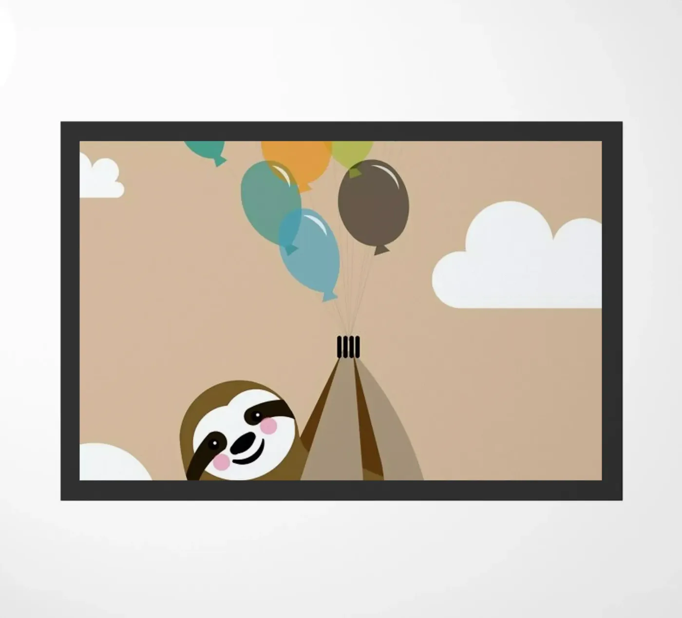 Let Go deurmat van Sabrina Ziegenhorn