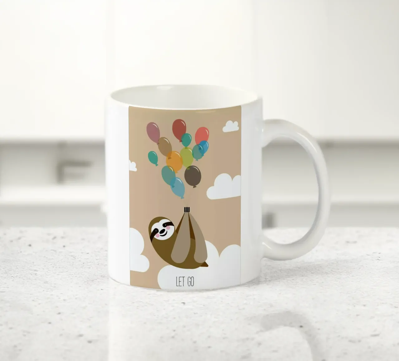 Let Go tazza in ceramica da Sabrina Ziegenhorn