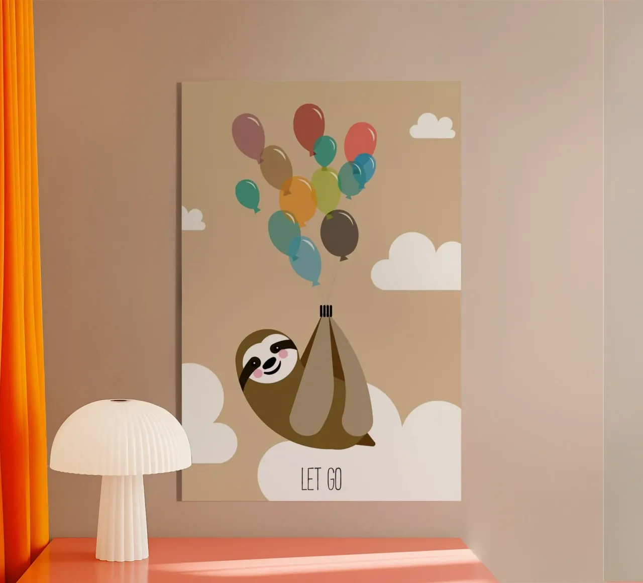 Let Go plexiglass da Sabrina Ziegenhorn