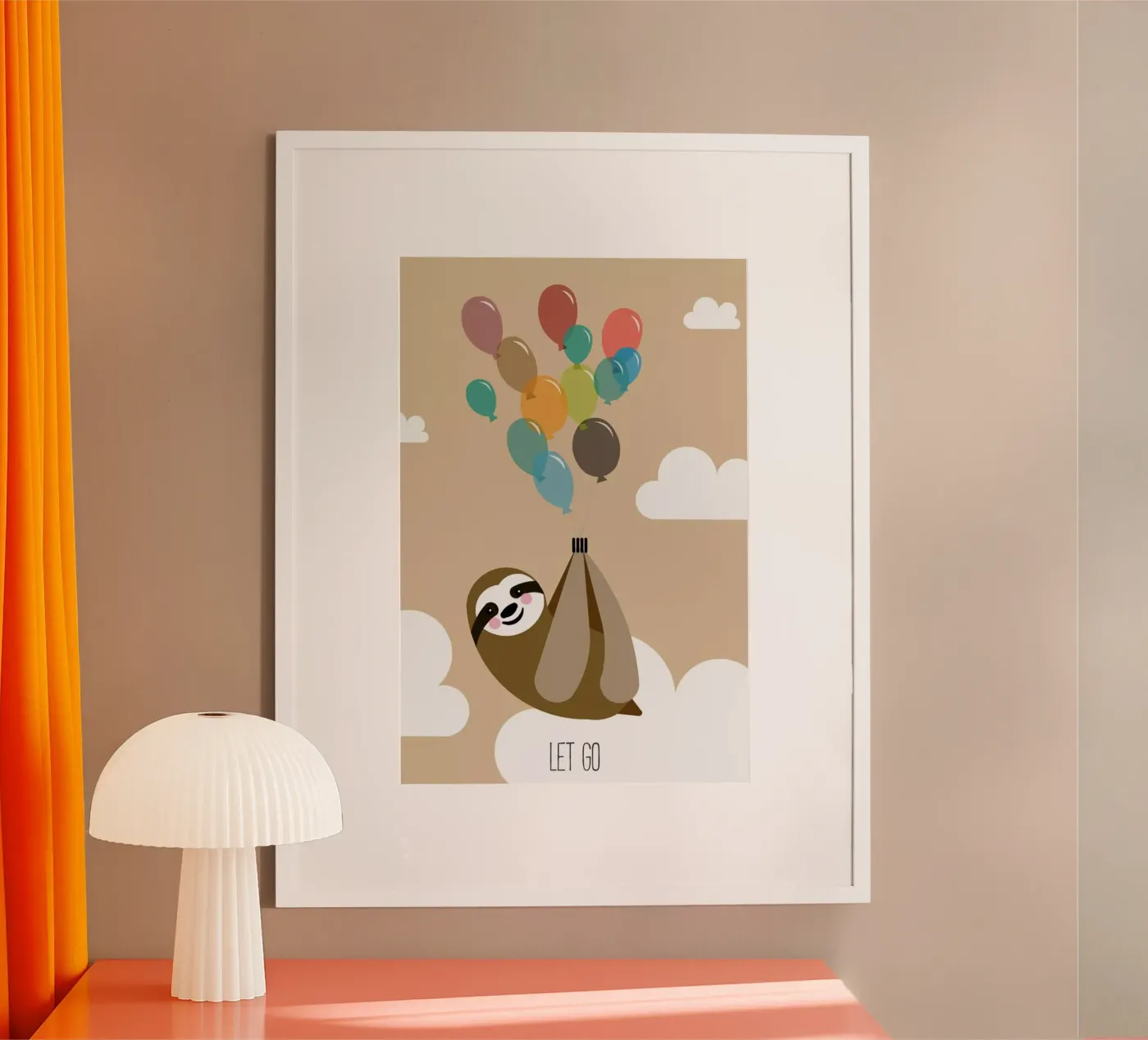 Let Go poster van Sabrina Ziegenhorn