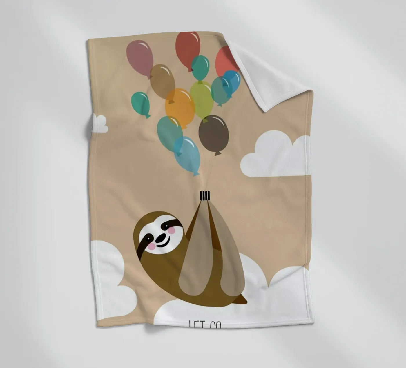 Let Go Fleecedecke von Sabrina Ziegenhorn