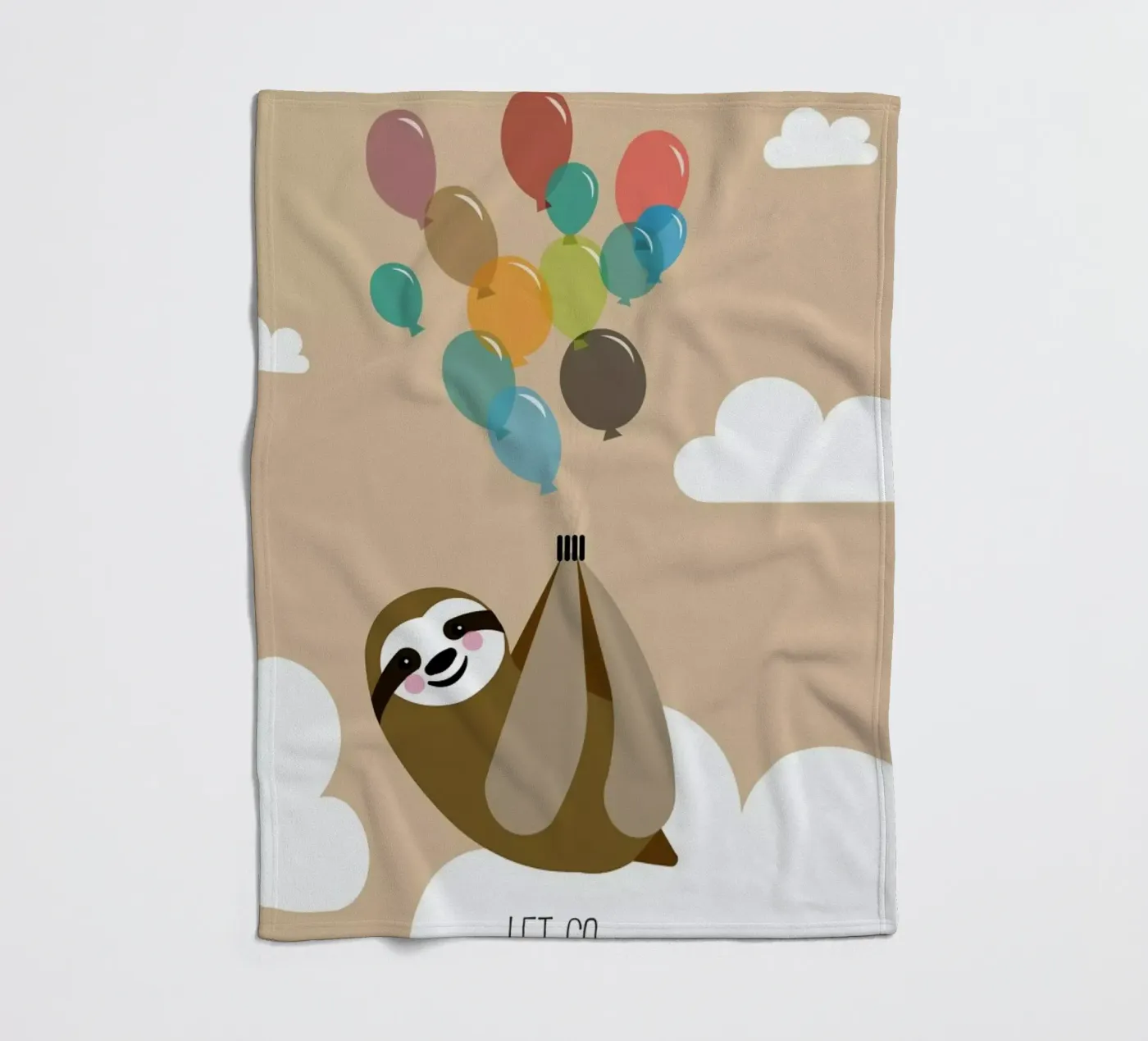 Let Go Fleecedecke von Sabrina Ziegenhorn