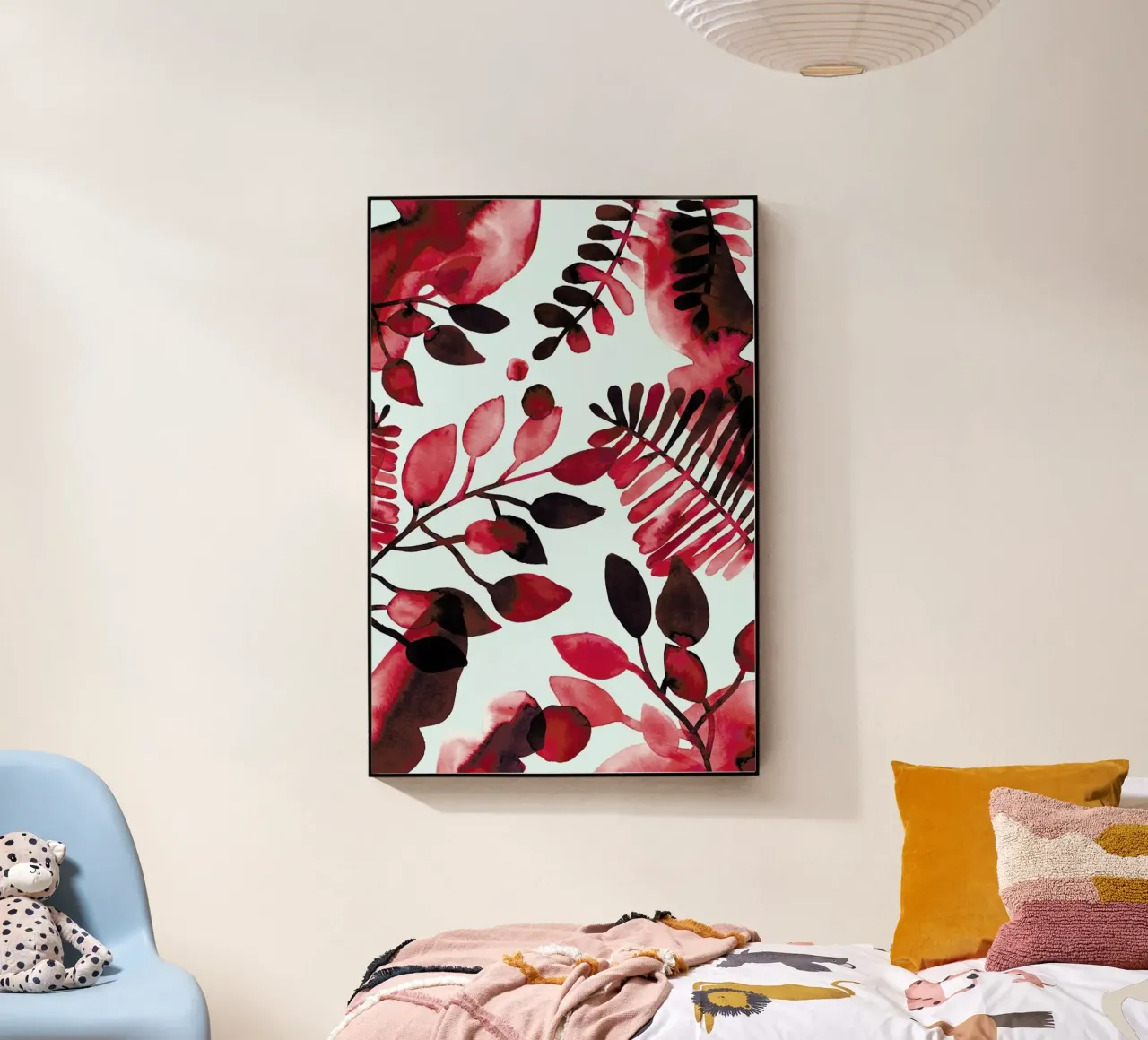 Leaves - Red plexiglass da BlauMaschine