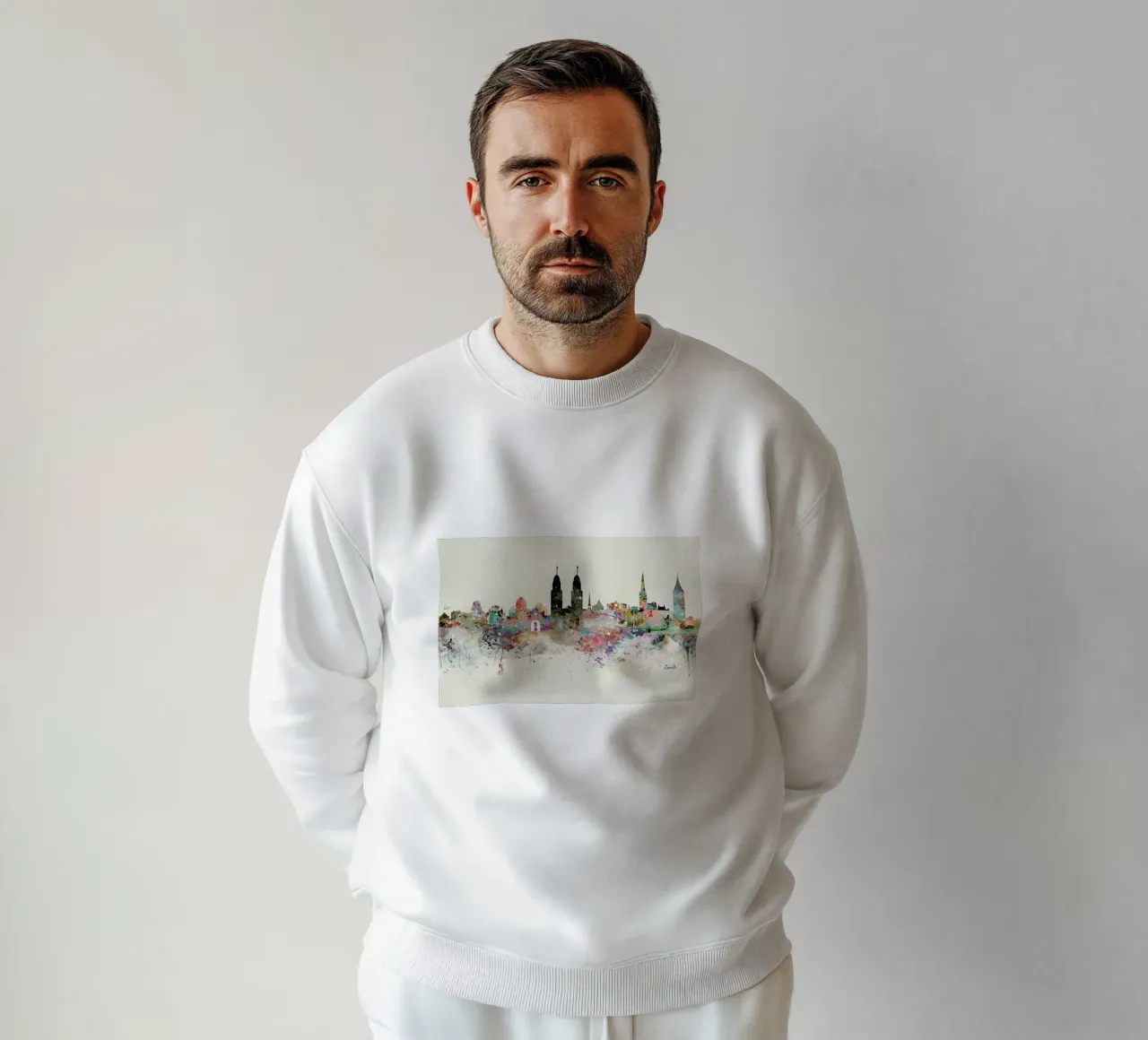 Zurich sweatshirt by Brian Buckley
