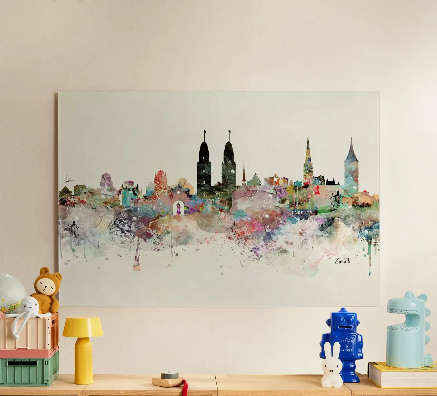 Zurich plexiglas de Brian Buckley