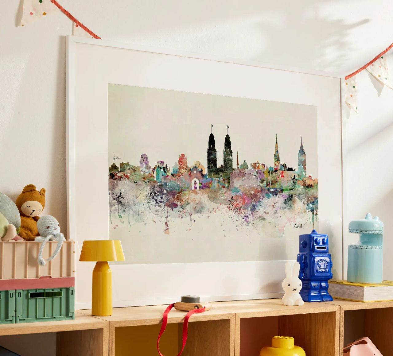 Zurich Poster von Brian Buckley