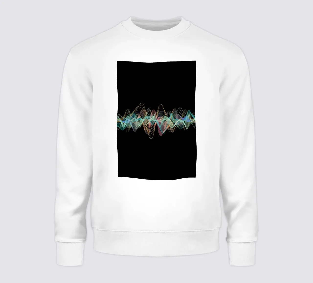 Frequenz-Black felpa da AESTHETIC VIBES by Isabel