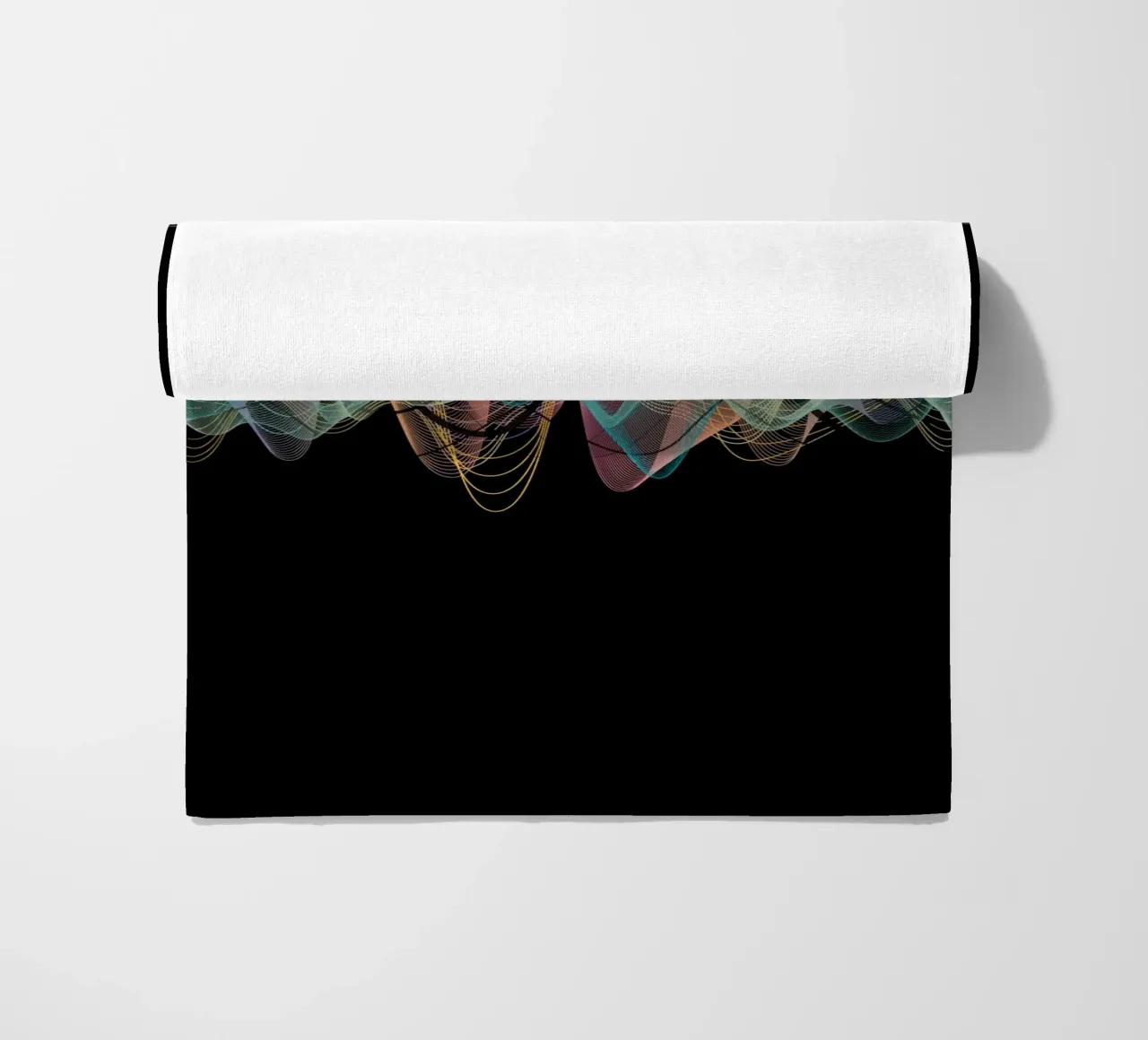 Frequenz-Black telo mare da AESTHETIC VIBES by Isabel