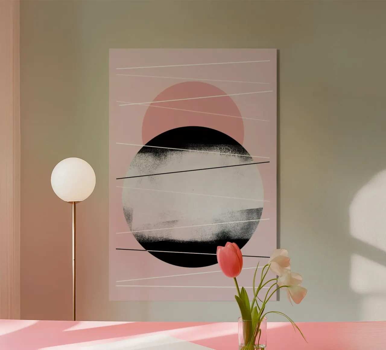 Minimalism 45 Acryl-Glas von Mareike Böhmer