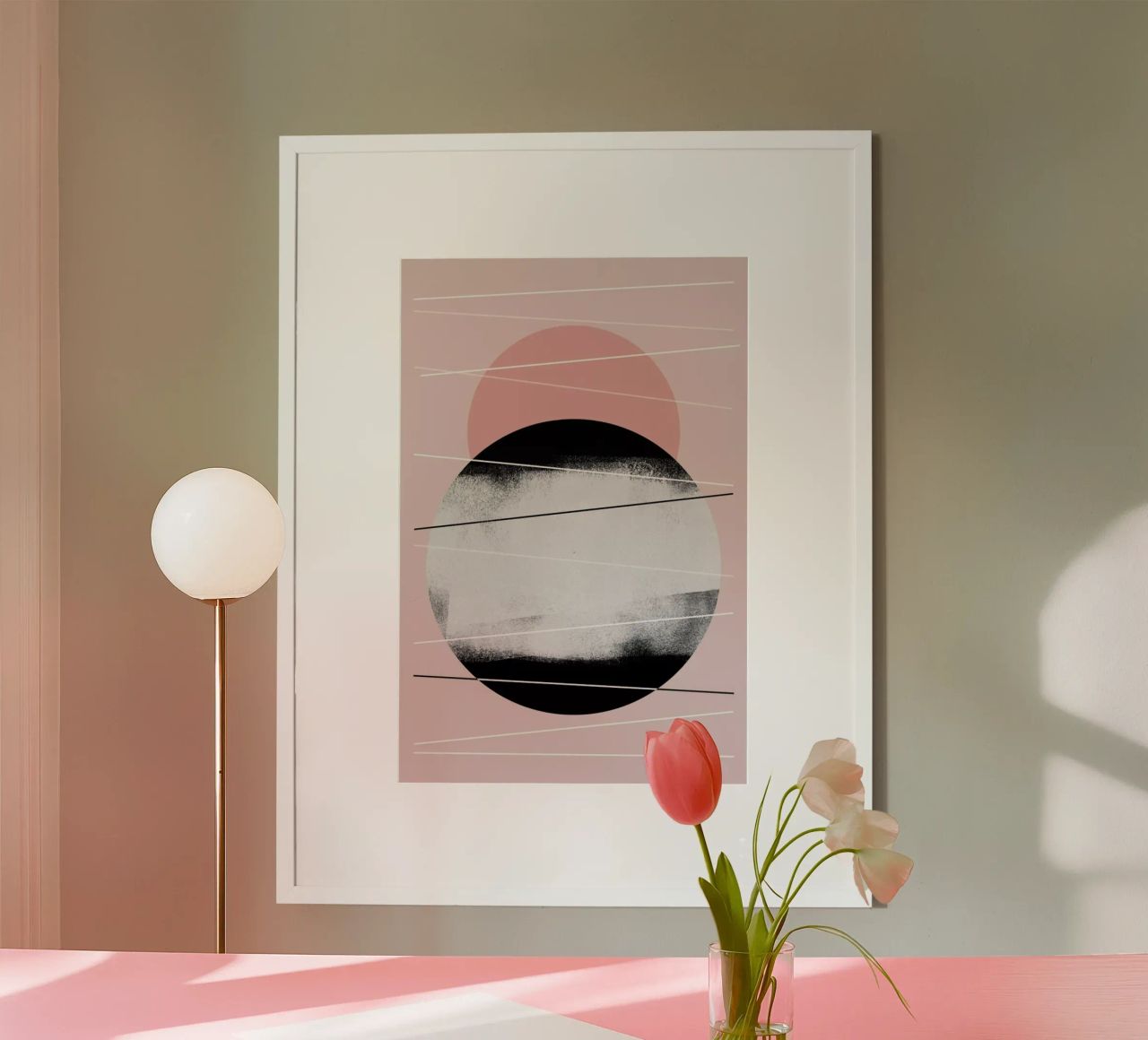 Minimalism 45 Poster von Mareike Böhmer