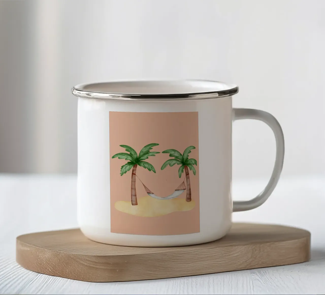 Hang-Out tazza in smalto da AESTHETIC VIBES by Isabel
