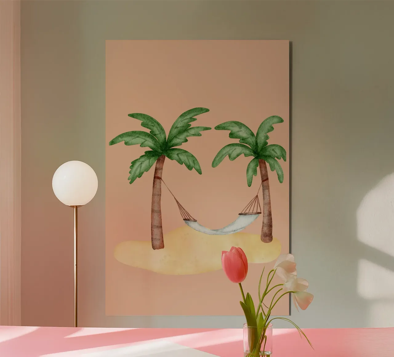 Hang-Out alluminio dibond da AESTHETIC VIBES by Isabel