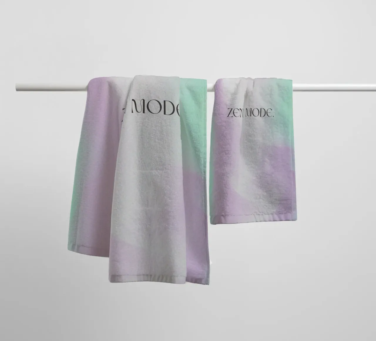 Zen Mode No 11 towel by treechild