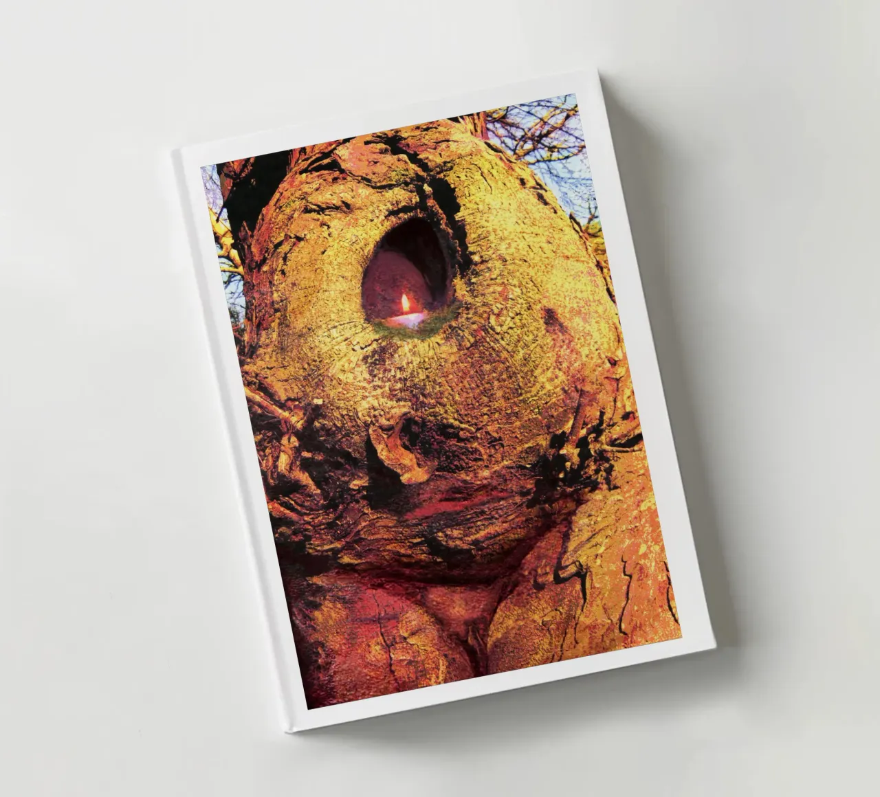 Goddess in the landscape 1 notebook by goddess art