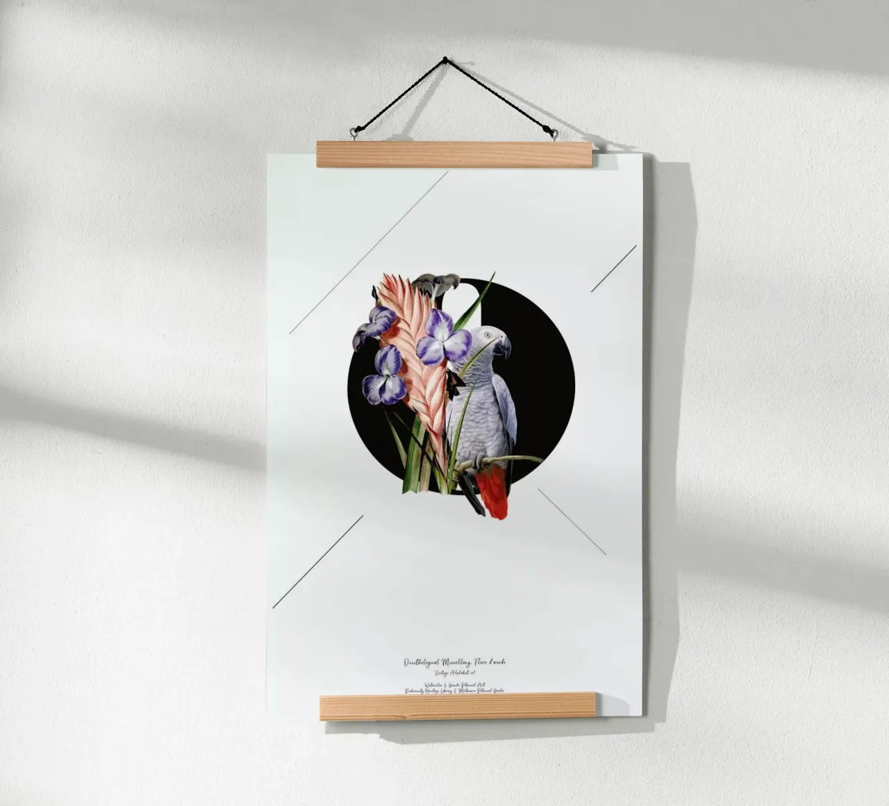 Botanical Alphabet - O carta hahnemühle da Froilein Juno