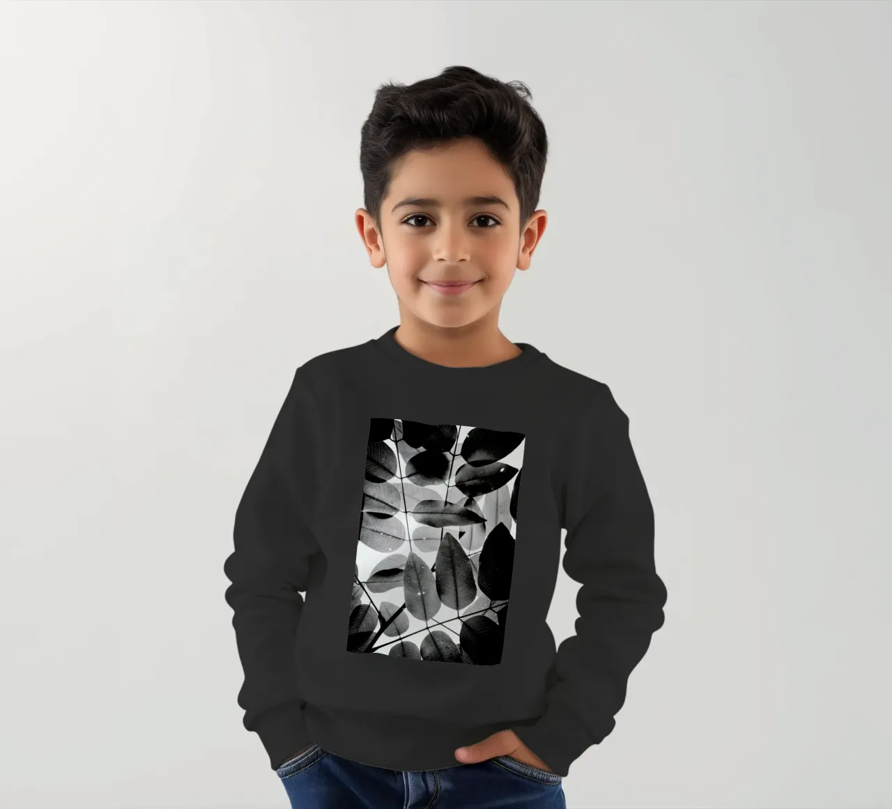 Experiments with Leaves II felpa bambino da Tal Paz-Fridman